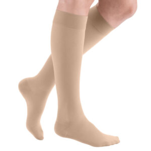mediven plus CCL1 AD Kompressionsstrümpfe kurz (34-38 cm) mit Noppenhaftband