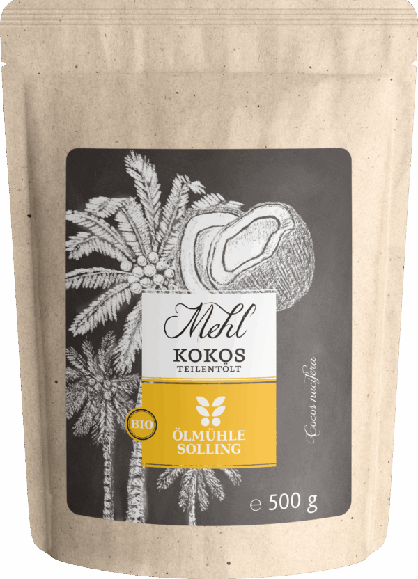 Kokosmehl teilentölt 500 g