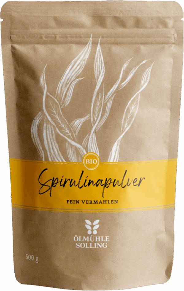 Spirulinapulver fein vermahlen 500 g