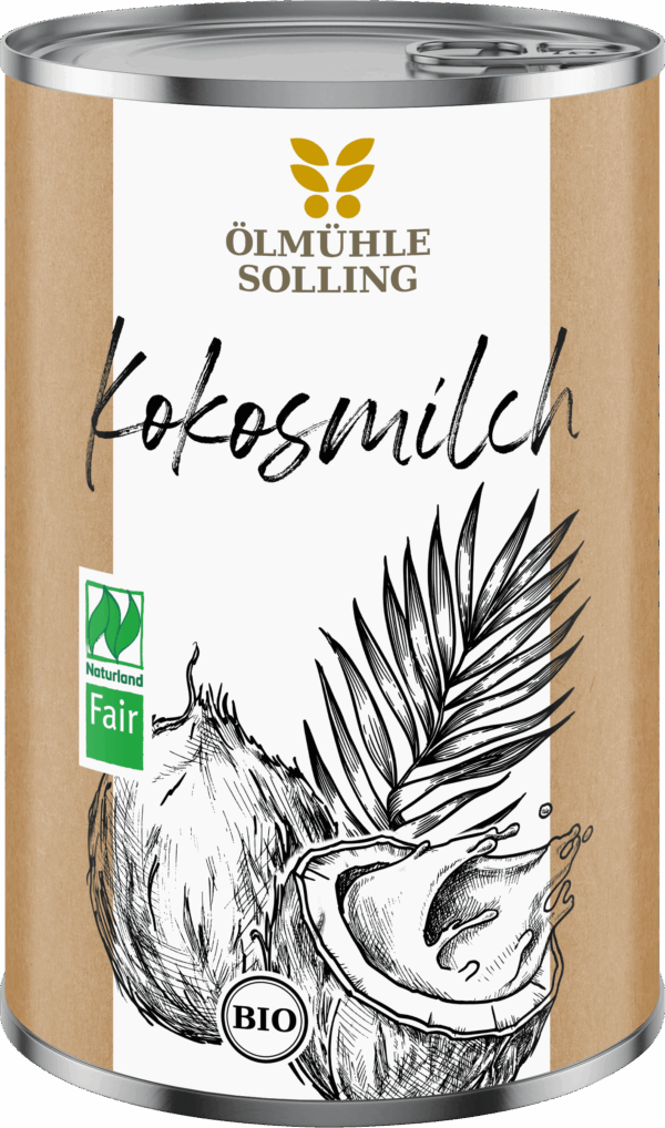 Kokosmilch Naturland Fair aus Sri Lanka 400 ml
