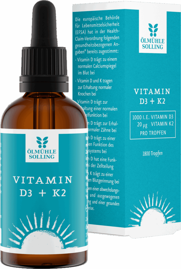 Vitamin D3 + K2 Öl 50 ml