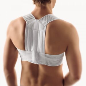 BORT Elastischer Geradehalter weiß
