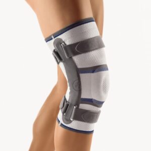 BORT Stabilo® Kniebandage mit Gelenk, Farbe silber