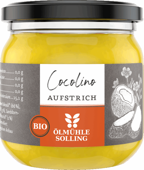 Cocolino Aufstrich mit 33 % Leinöl 160 g