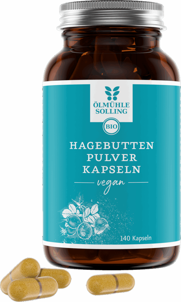 Hagebuttenpulver Kapseln 140 Kapseln 91 g