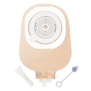 Hollister Urostomiebeutel einteilig Moderma Flextend plan mit Haftrand, maxi, 15-64 mm
