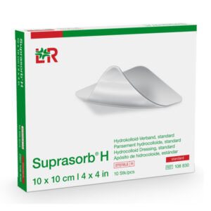 L&R Suprasorb H Hydrokolloid-Verband Standard 10x10 cm (10 Stk.)
