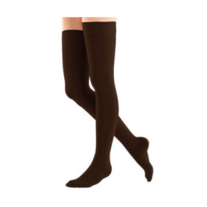 Bauerfeind VenoTrain soft AG CCL1 Schenkelstrümpfe Noppenhaftband