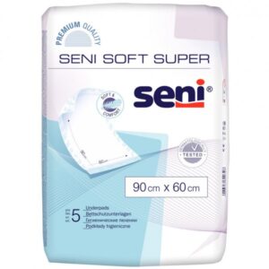 Seni Soft Super 90x60 cm Krankenunterlagen (1x5 Stk.)
