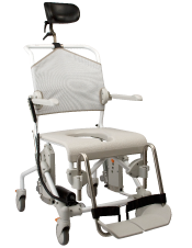 Etac Swilft Mobil Tilt Dusch- und Toilettenrollstuhl mit Motor