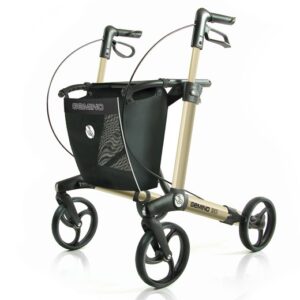Sunrise Medical Gemino Rollator 30 Champagne Leichtgewichtrollator Testsieger Edition