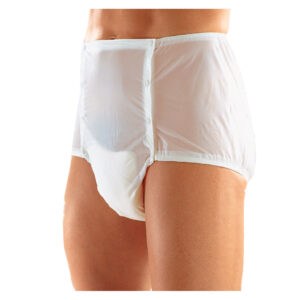 Suprima Inkontinenz-Slip aus PVC, knöpfbar