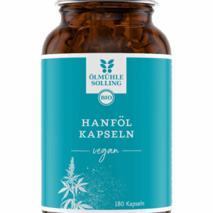 Hanföl Kapseln vegan 180 Kapseln 108 g