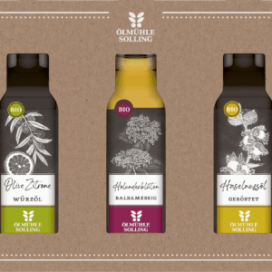 Essig & Öl mit drei 100 ml Flaschen 3 x 100 ml