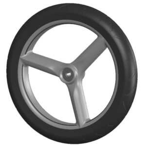 PU Softrad vorne für Topro Olympos ATR Rollator