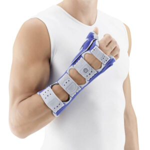 Bauerfeind ManuLoc® Rhizo long Handgelenkorthese mit längerem Hebel und Daumenschiene