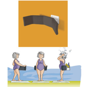 Back Up Stehhilfe, schwarz (AV)