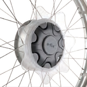 Bedienhilfe für Alber e-fix E25/E26 für Benutzer mit eingeschränkter Fingerfunktion