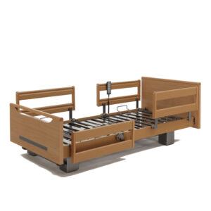 Burmeier Westfalia-Care II mit geteilten Seitengitter, das komfortable und vielseitige Seniorenbett