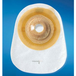 Coloplast Assura Kolostomiebeutel konvex, transparent, P=10 Stück