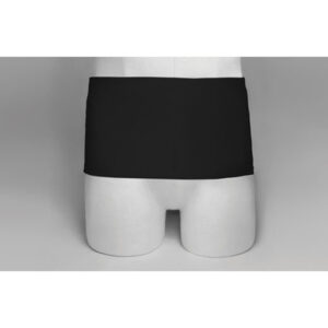 Stoma-Schwimmgürtel Unisex, schwarz einfach unter Badeanzug tragen