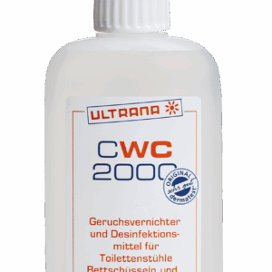 Ultrana Geruchsvernichter CWC 2000 für Urinbeutel, Toilettenstühle, Bettschüssel, Fläschendesinfektion 100ml