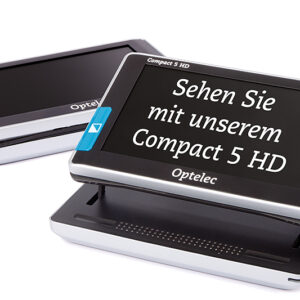 Optelec Compact 5 HD, Elektronische Lesehilfe (Lupe) für Unterwegs