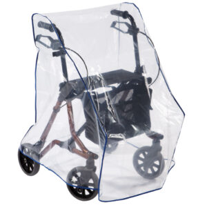 Dietz Rollator Abdeckhaube grau mit Bleiband Für TAiMA Rollatoren