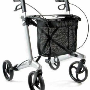 Leichtgewichts-Rollator Gemino 20, Rollator aus Aluminium, für Erwachsene, Körpergröße 150-200cm, bis 150kg