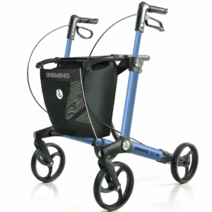 Sunrise Medcial Gemino Rollator 30 M midnight blue, Leichtgewicht-Rollator, für Körpergröße 135-170cm