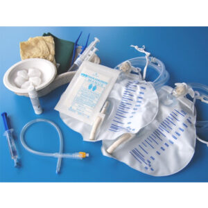 Dauerkatheter Monatsversorgung D6 Komplettset mit 2 Drainagebeutel