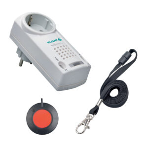 Eldat Funk-Pflegeruf Empfänger Plus mit Halsbandsender, Empfänger bis 150 m