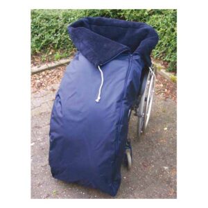 Schlupfsack Standard Webpelz mit Thermovlies, Fb. marine