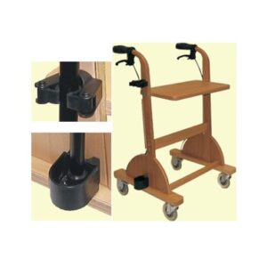 Stockhalter für den Haus-Rollator von Schulte
