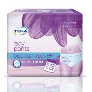 Tena Lady Pants Discreet Plus M (12 Stück) bei mittlerer bis starker Blasenschwäche