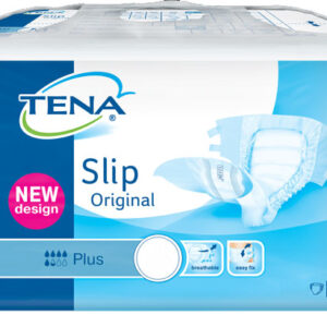 Tena Slip Plus L Original (Karton 90 Stück) Windel für mittlere bis schwere Inkontinenz