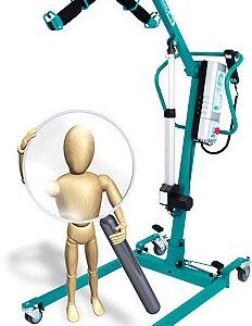 AKS Mini Foldy Patientenlifter (ohne Hebetuch, ohne Standardtransportbügel)