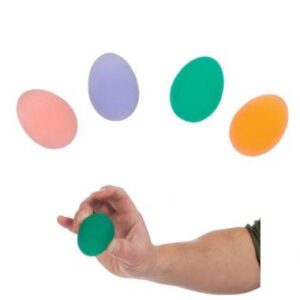 Handtrainer oval, verschiedene Widerstände Training der Hand- und Unterarmmuskulatur