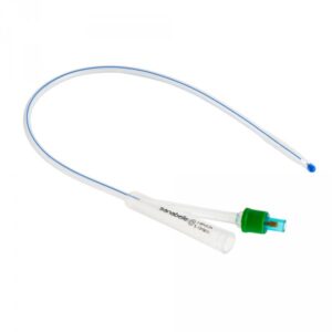 Sanabelle Silikon-Ballonkather, 40cm, 5-10ml Füllvolumen, Dauerverweilkatheter zur transurethralen Blasenkatheterisierung