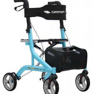 Aluminium-Rollator Caremart EZ-lite blau nur 6,9kg, faltbar