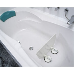 ROTH Mobiler Wannenverkürzer passt die Badewanne an Körpergröße an