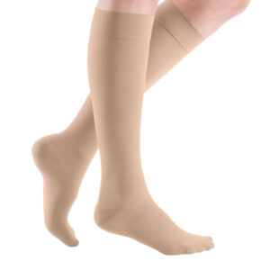 mediven elegance CCL2 AD Kompressionsstrümpfe normal (39-44 cm) mit Trikotabschlussrand