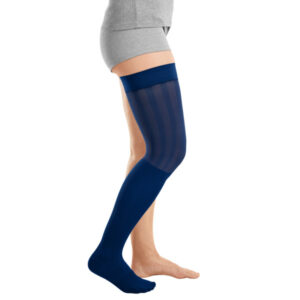 medi Rehab® one AG weit Kompressionsschenkelstrümpfe zur Ödemtherapie mit Fußspitze