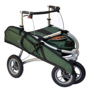 Veloped Jagd 14er M Trionic (Körpergröße 155-194cm Griffhöhe 77-97cm) grün/schwarz/orange Rollator