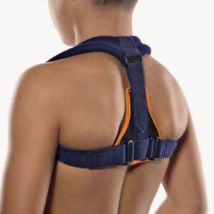 Bort Clavicula-Bandage Kinder, blau