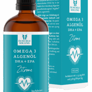 Omega 3 Algenöl Zitrone 100 ml