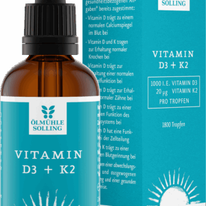 Vitamin D3 + K2 Öl 50 ml