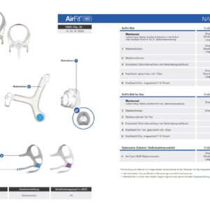 Ersatzteile zu Resmed AirFit N20 for her Nasal Maske