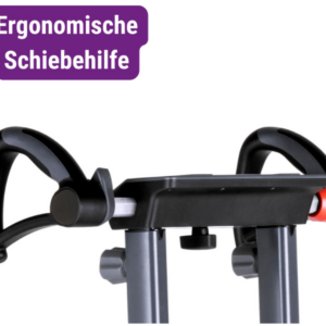 Der neue Treppensteiger Scalacombi S46 von Alber, inkl. Sitz mit Armlehnen, fertig vormontiert