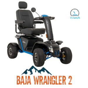 Baja Wrangler 2 Outdoor Scooter, Elektromobil 15km/h, 14.5'' Luftbereifung, bis 204kg